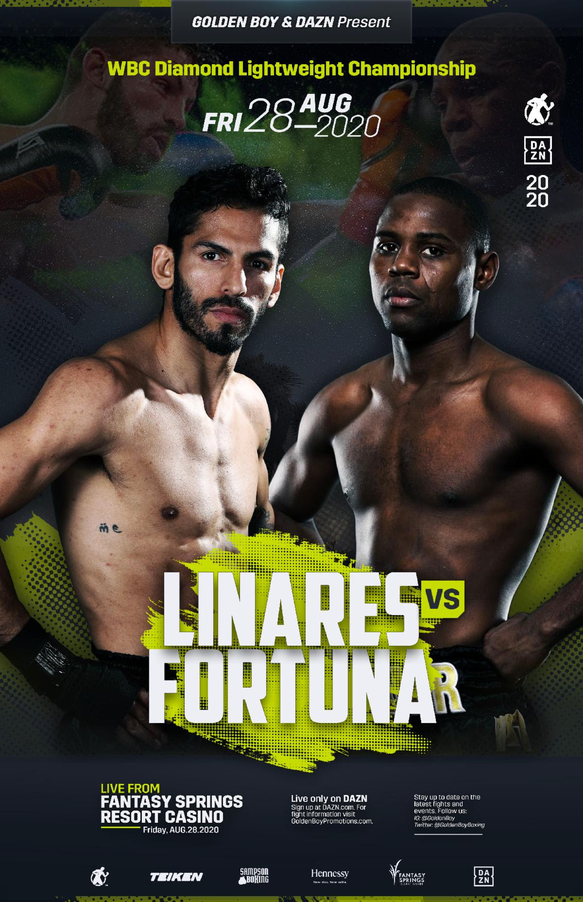 Linares Vs Fortuna Has Been Canceled Potshot Boxing